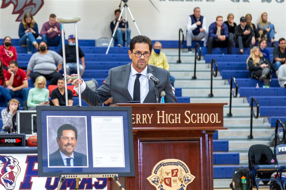 Dan Serrano Gym Dedication - January 2022